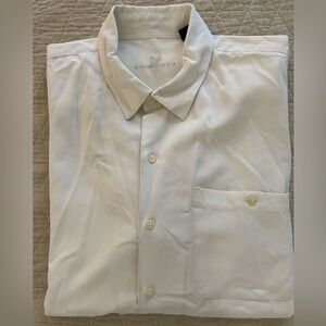 ASHWORTH 2003 U.S. OPEN OLYMPIA FIELDS Finely Textured Short Sleeve Shirt Size L